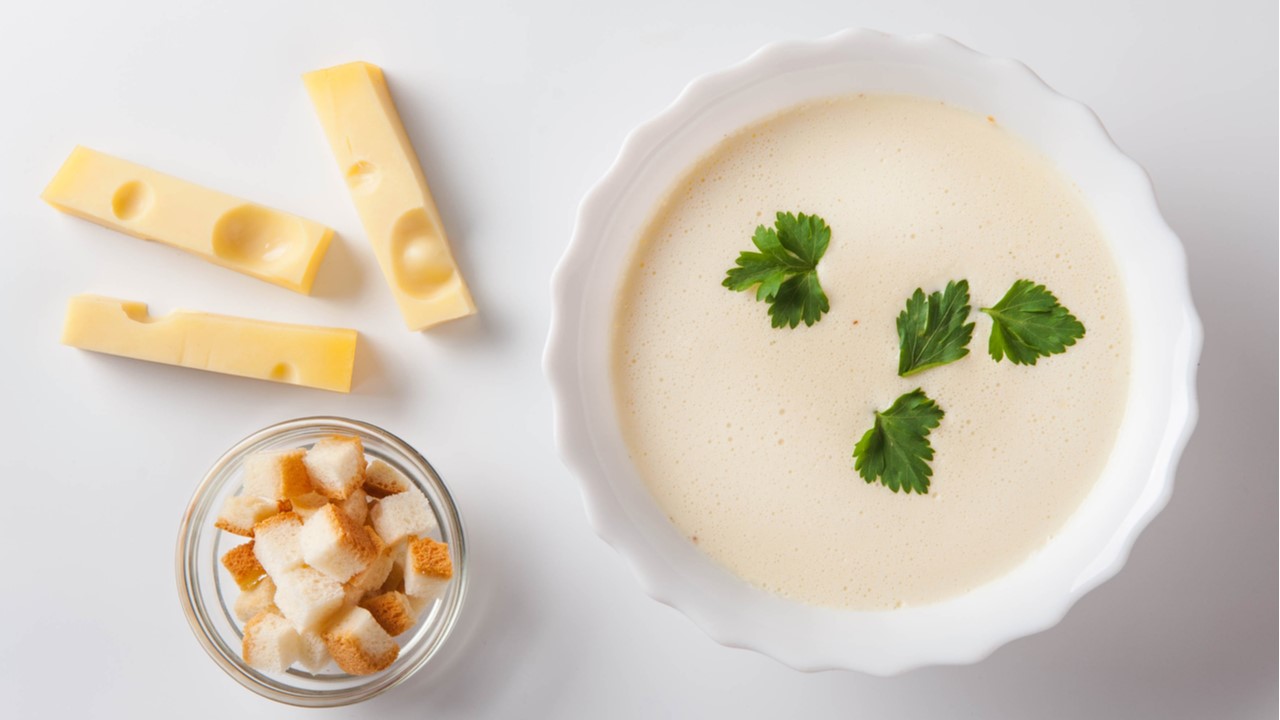 Сырный крем-суп (3202) | Povkusu.com