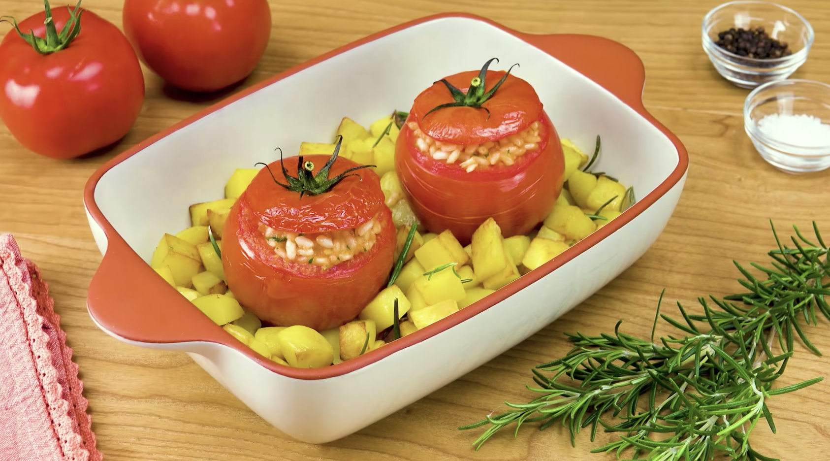 Фаршированные помидоры с рисом (3528) | Povkusu.com