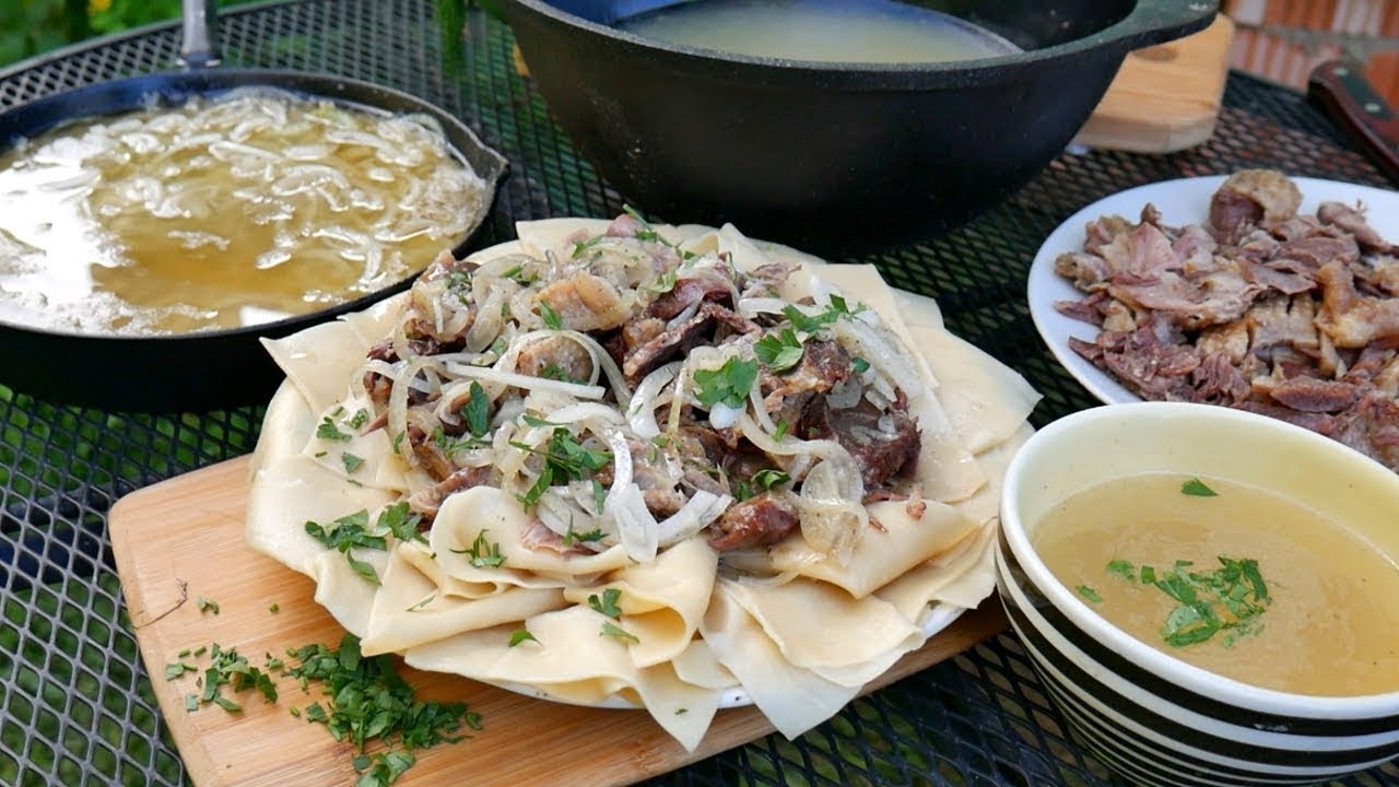 Инкаль казахский рецепт с фото с картошкой