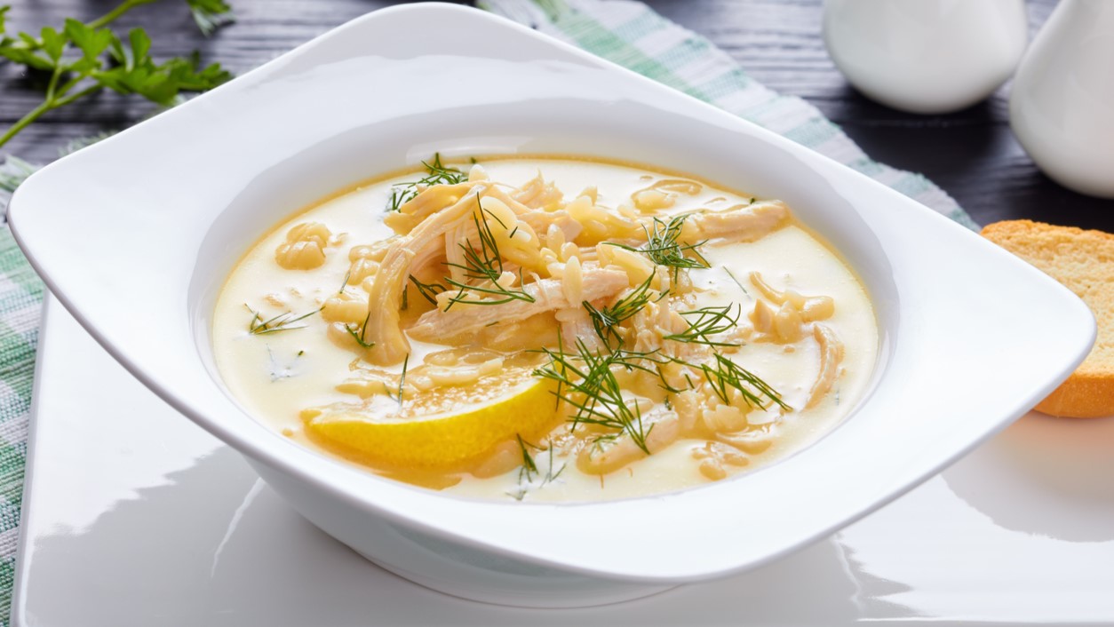 Куриный суп с лимоном (5303) | Povkusu.com