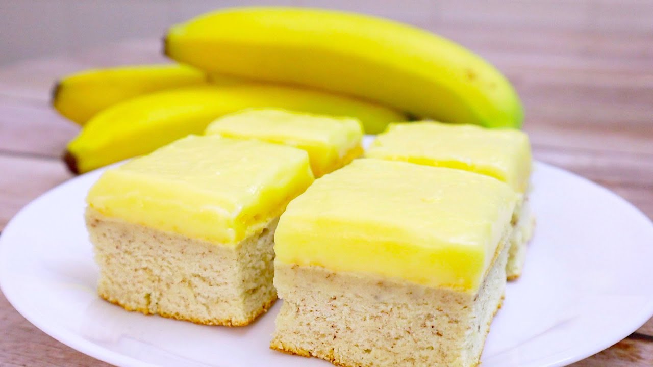 Банановый пирог с заварным кремом (7149) | Povkusu.com