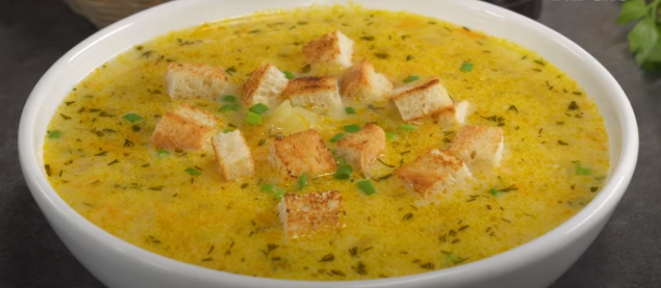 Легкий луковый суп с плавленым сырком за 30 минут (8332) | Povkusu.com