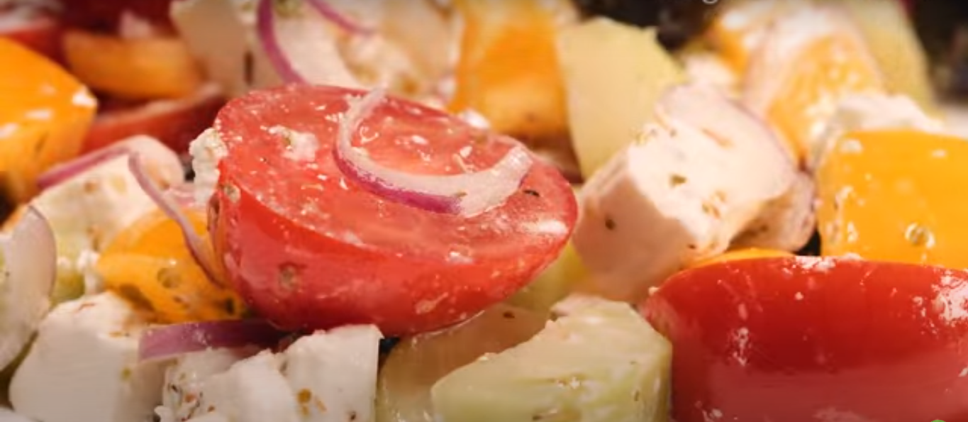 Греческий салат, который захочется повторить (10629) | Povkusu.com