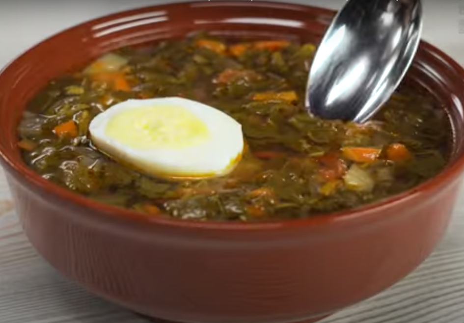 Летний суп с курицей и крапивой за 30 минут (11183) | Povkusu.com