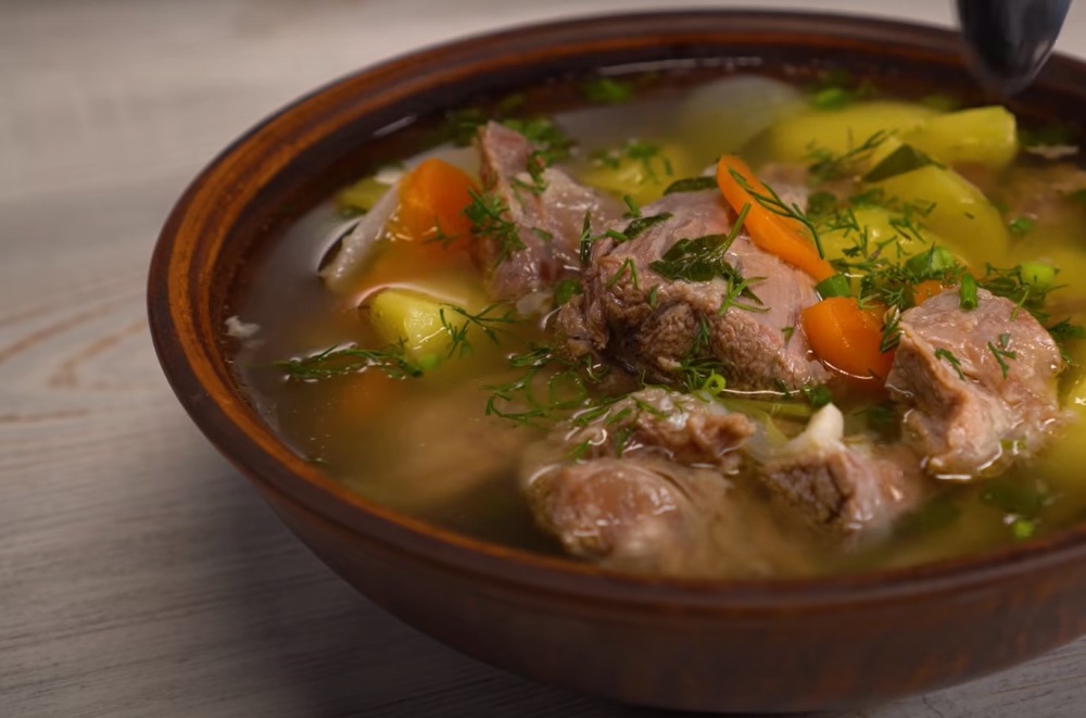 Сытный и аппетитный суп с говядиной и овощами (11652) | Povkusu.com