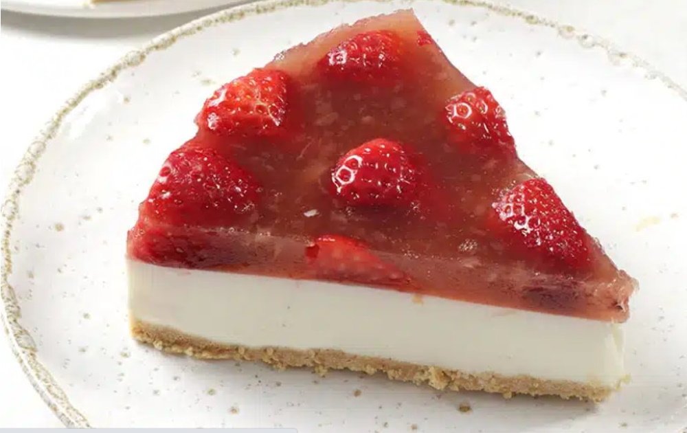 Tarta de yogur y fresas sin horno (14752) | Povkusu.com