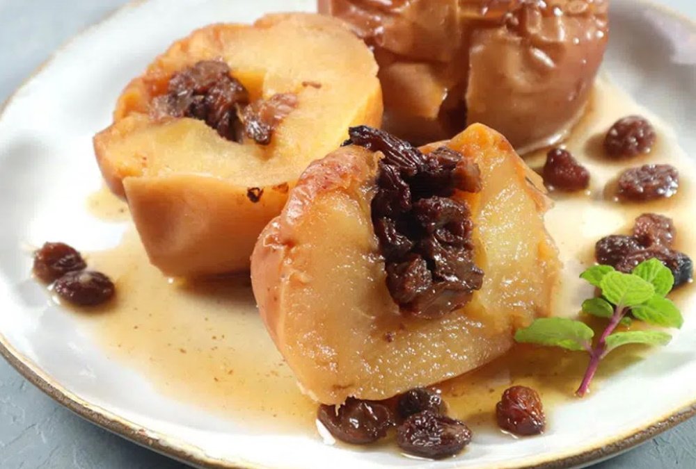 Manzanas asadas en el microondas (15336) | Povkusu.com