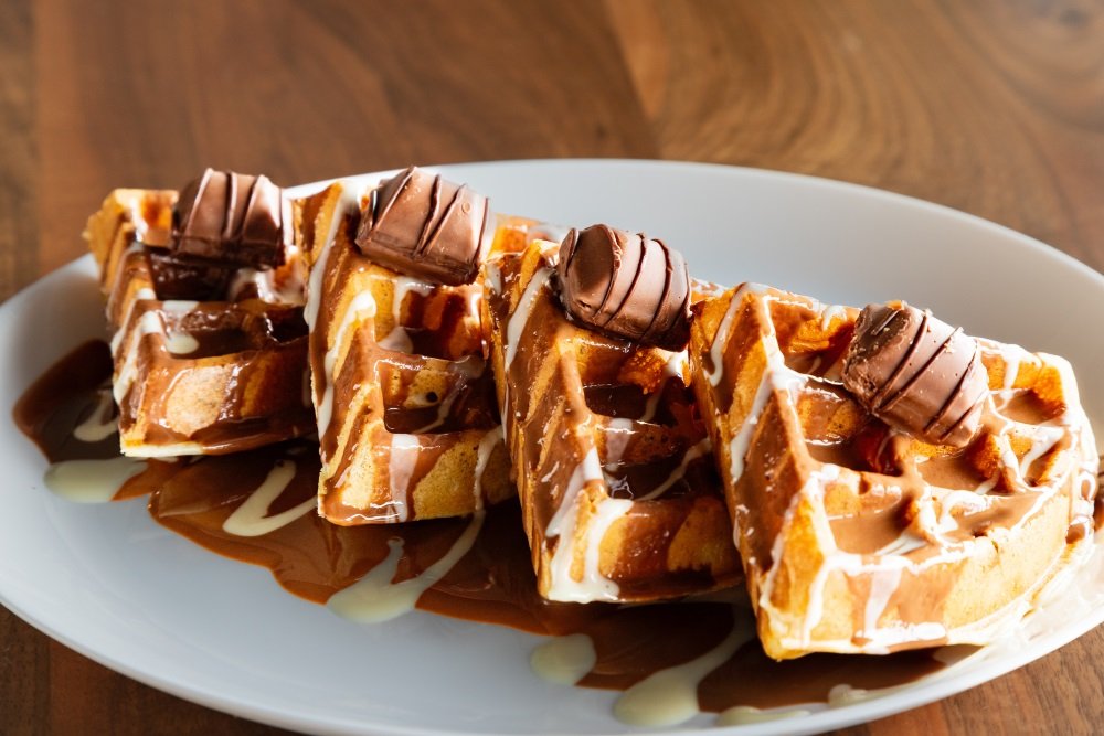 Easy waffles recipe with chocolate (16473) | Povkusu.com