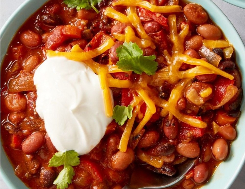 Hearty chili for vegetarians (16836) | Povkusu.com