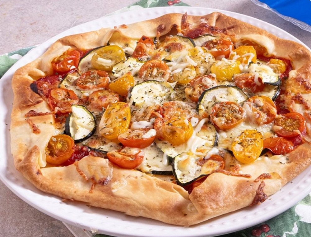 Galette con calabacín y tomates cherry (17289) | Povkusu.com
