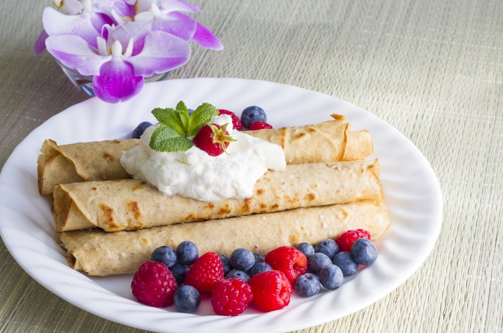 Cheesecake pancakes for the perfect breakfast (19045) | Povkusu.com